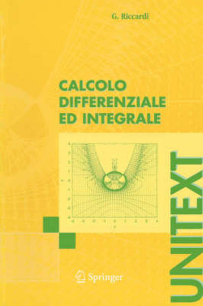 G Riccardi · Calcolo Differenziale Ed Integrale - UNITEXT (Paperback Book) [2004 edition] (2004)