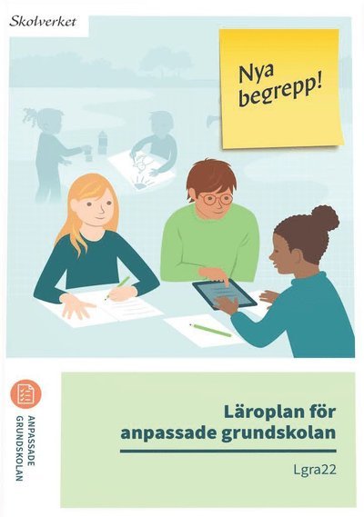 Cover for Läroplan för anpassade grundskolan. Lgra22 (Book) (2023)