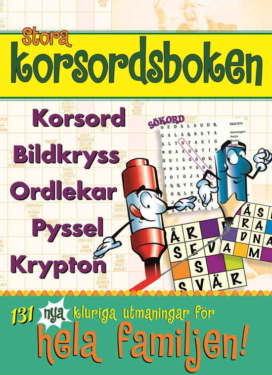 Stora korsordsboken 20 - Tankesport - Bøger - Bokförlaget Semic - 9789155272852 - 12. april 2024