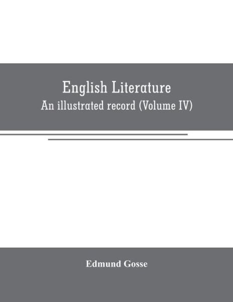 Cover for Edmund Gosse · English literature (Paperback Book) (2019)
