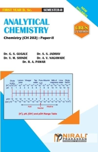 Cover for G S Dr Gugale · ANALYTICAL CHEMISTRY [2 Credits] Chemistry (Paperback Book) (2019)