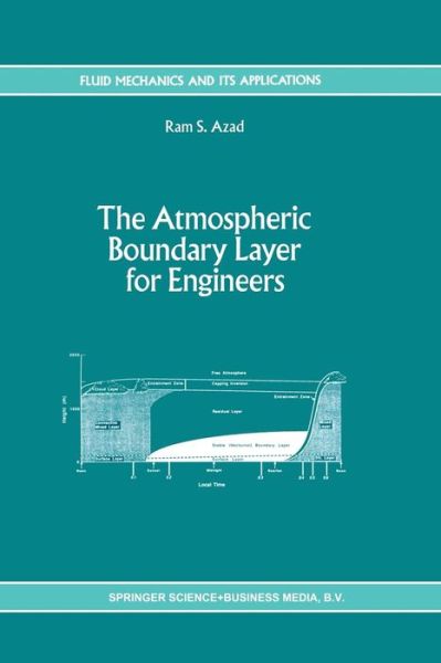 Cover for R S Azad · The Atmospheric Boundary Layer for Engineers - Fluid Mechanics and Its Applications (Paperback Book) [Softcover reprint of the original 1st ed. 1993 edition] (2012)