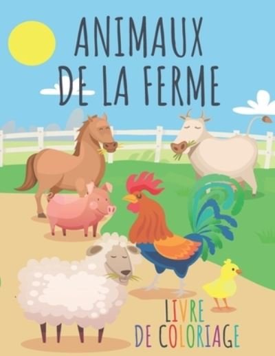 Cover for Dabini G · Animaux de la ferme livre de coloriage (Pocketbok) (2020)