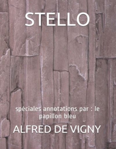 Cover for Alfred De Vigny · Stello (Paperback Book) (2020)