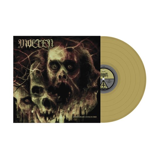 Dystopian Syndrome (Gold Vinyl) - Molten - Musiikki - REDEFINING DARKNESS RECORDS - 9956683621852 - perjantai 9. heinäkuuta 2021
