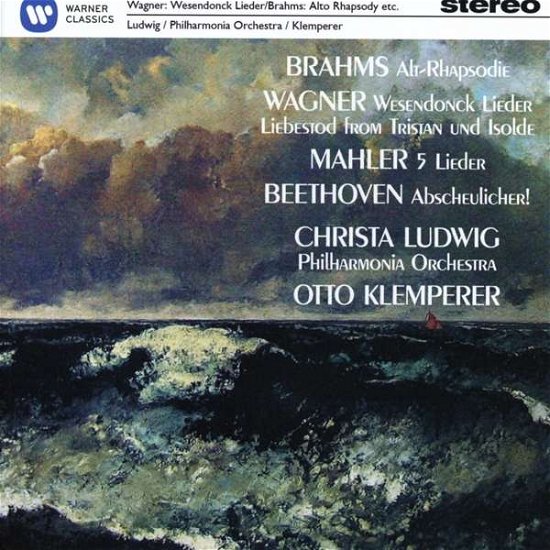 Cover for Christa Ludwig · Brahms, Wagner, Beethoven, Mah (CD) (2018)