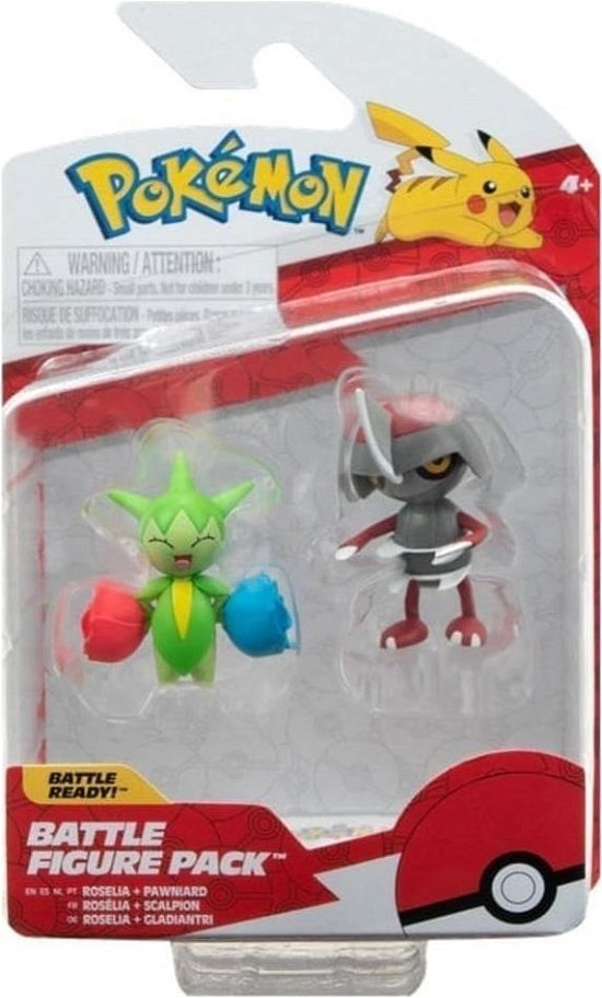 Cover for Pokemon  Battle Figure  Roselia  Pawnlard Toys · Pokémon Battle Figure Pack Minifiguren 2er-Pack Gl (Leketøy) (2024)