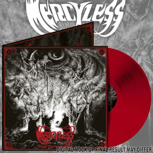 Cover for Mercyless · Those Who Reign Below (Red Vinyl LP) (LP) (2024)