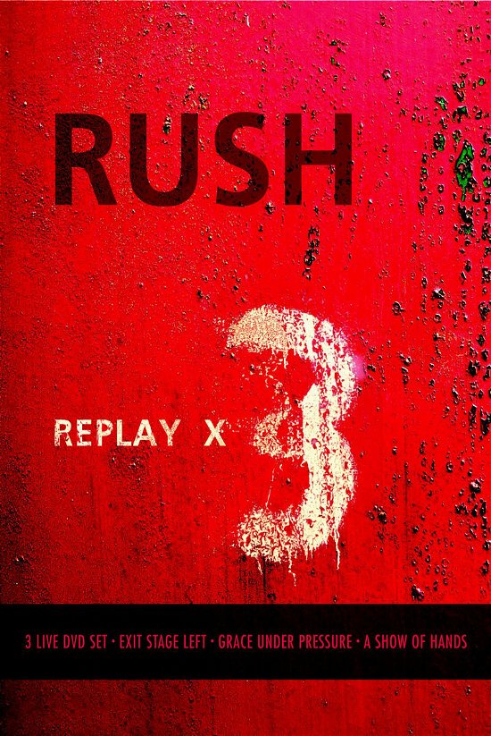 Cover for Rush · Replay X 3 (DVD) (2008)