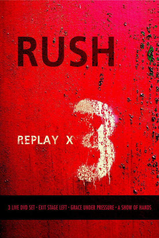 Cover for Rush · Replay X 3 (DVD) (2008)