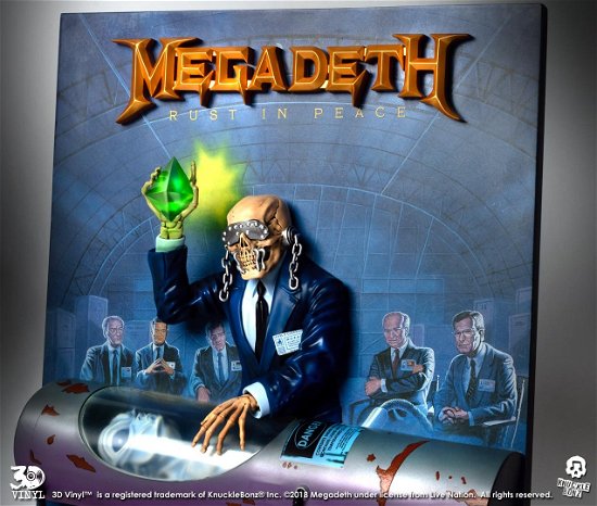 Cover for Knucklebonz · Megadeth (Rust in Peace) 3D Vinyl (MERCH) (2021)