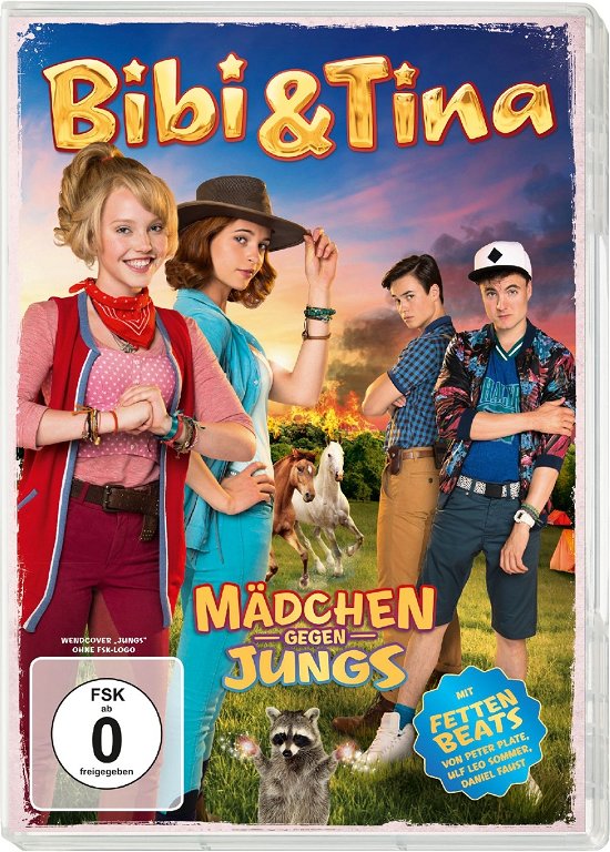 Cover for Bibi &amp; Tina · Mädchen Gegen Jungs-3.kinofilm (DVD) (2016)