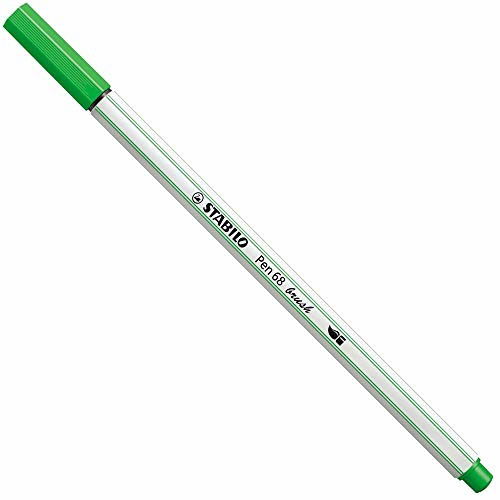 STABILO Pen 68 Brush 43 - Loofgroen - Stabilo - Merchandise - Stabilo - 4006381545853 - 