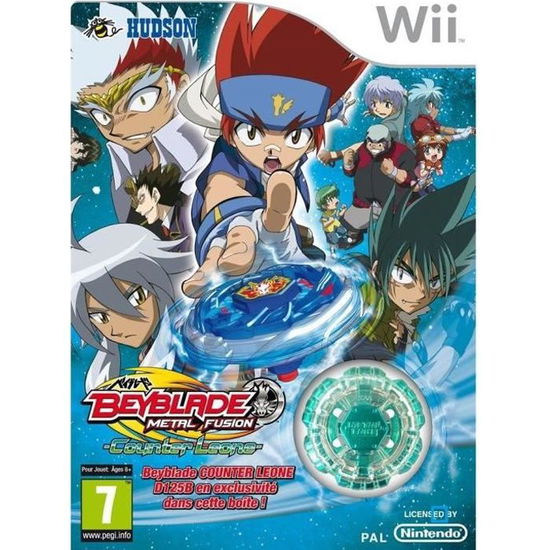 Beyblade Metal Fusion Counter Leone + Toupie - Nintendo Wii - Gra -  - 4012927094853 - 24 kwietnia 2019