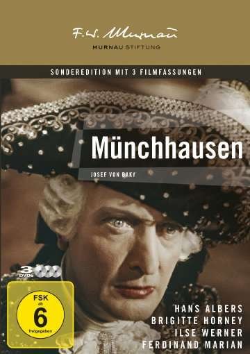 Cover for Münchhausen (DVD) [Remastered edition] (2019)