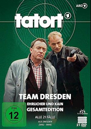 Cover for Tatort Dresden · Tatort - Team Dresden Gesamtedition: Ehrlicher &amp; K (DVD) (2024)