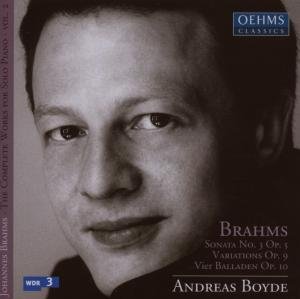 Complete Works for Solo Piano Vol.2 - Johannes Brahms - Musik - OEHMS - 4260034865853 - 17. august 2007