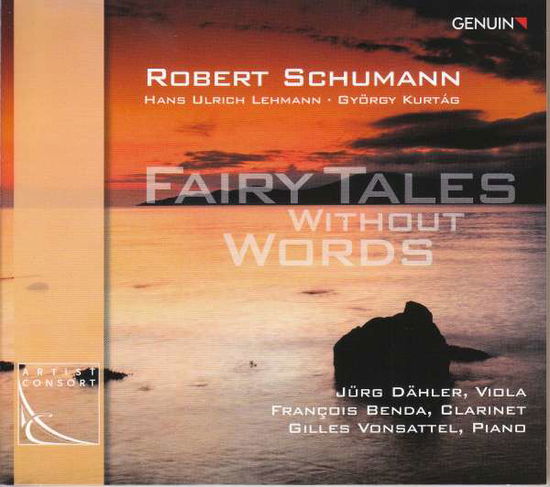 Cover for Schumann / Dahler / Vonsattel · Fairy Tales Without Words (CD) (2017)