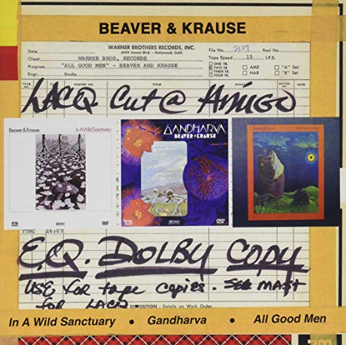 In a Wild Sanctuary / Gandharva - Beaver & Krause - Muzyka - ULTRA VYBE CO. - 4526180477853 - 27 kwietnia 2019