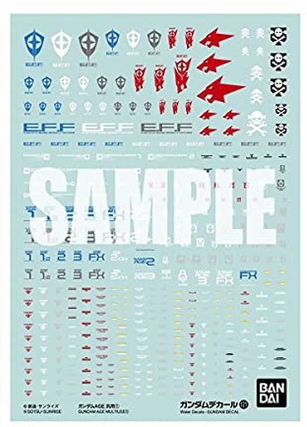 Cover for Bandai Hobby · Gundam Decal 121 Gumdam Age Multiuse 1 (MERCH) (2023)