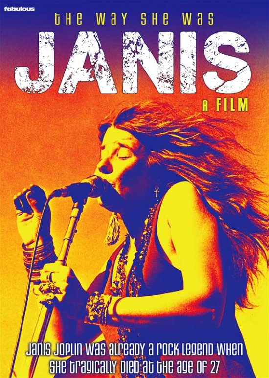 Janis  The Way She Was - Unk - Film - FABULOUS - 5030697031853 - 6. juli 2015