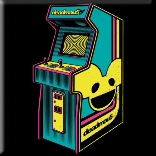 Deadmau5 Fridge Magnet: Arcade - Deadmau5 - Produtos - Live Nation - 162199 - 5055295331853 - 17 de outubro de 2014