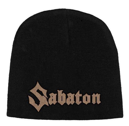 Sabaton Unisex Beanie Hat: Logo - Sabaton - Mercancía - PHM - 5055339770853 - 26 de agosto de 2019