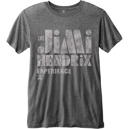 Cover for The Jimi Hendrix Experience · JIMI HENDRIX - T-Shirt BurnOut - Stencil Logo Vint (Leksaker)