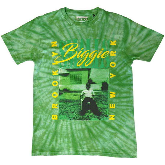 Biggie Smalls Unisex T-Shirt: 90's New York City (Wash Collection) - Biggie Smalls - Merchandise -  - 5056561033853 - 