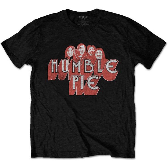Humble Pie Unisex T-Shirt: Live '73 Poster - Humble Pie - Koopwaar -  - 5056561046853 - 