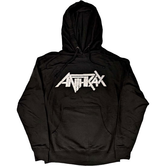 Anthrax Unisex Pullover Hoodie: Logo - Anthrax - Koopwaar -  - 5056561059853 - 