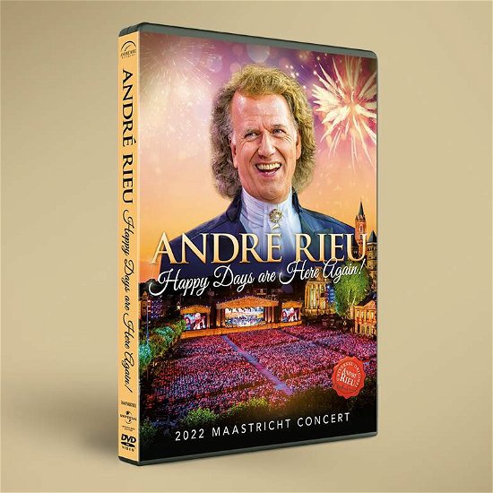 Happy Days Are Here Again - André Rieu - Film - UNIVERSAL - 7444754887853 - 14 april 2023
