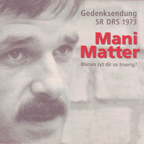 Cover for Matter · Warum syt dir so truurig? (Book)