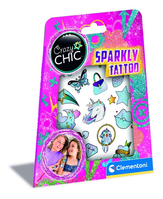 Cover for Clementoni · Clementoni Crazy Chic - Urban Tattoo Glitter (Leksaker)