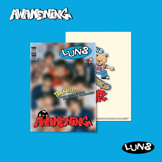 Cover for Lun8 · Awakening (CD/Merch) [Photobook edition] [Nerd Version] (2024)