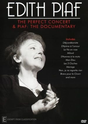 Edith Piaf Live in Concert - Edith Piaf - Film - VIA VISION ENTERTAINMENT - 9337369004853 - 4. september 2013