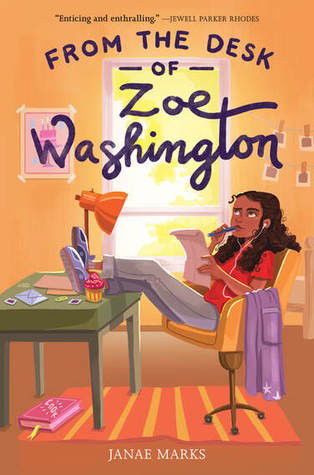 Cover for Janae Marks · From the Desk of Zoe Washington - Zoe Washington (Hardcover Book) (2020)