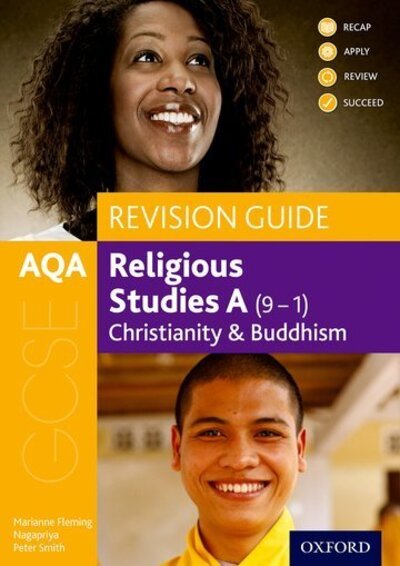 Cover for Fleming, Marianne (, Durham, UK) · AQA GCSE Religious Studies A: Christianity and Buddhism Revision Guide - AQA GCSE Religious Studies A (Paperback Bog) (2018)