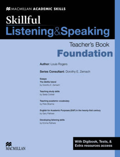 Cover for Louis Rogers · Skillful Foundation Level Listening &amp; Speaking Teacher's Book and Digibook Pack (Book) (2013)