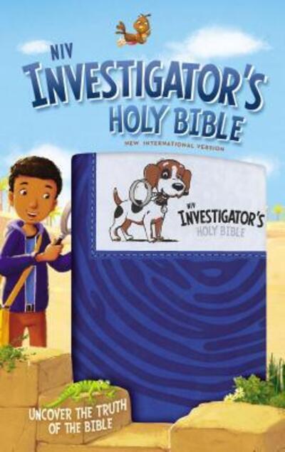 NIV, Investigator's Holy Bible, Leathersoft, Blue: Uncover the Truth of the Bible - Zondervan Zondervan - Books - Zonderkidz - 9780310758853 - February 7, 2017