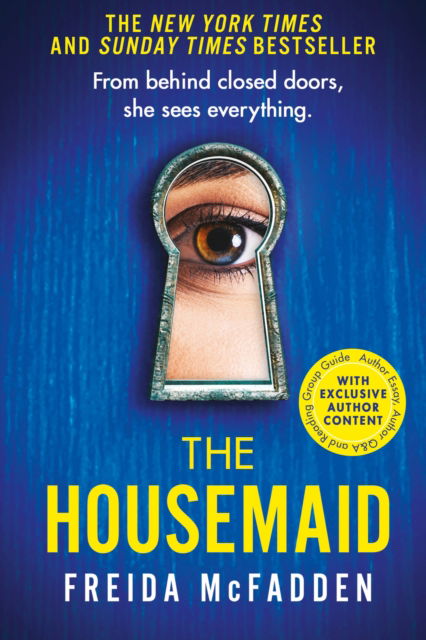 Cover for Freida McFadden · The Housemaid: An absolutely addictive psychological thriller with a jaw-dropping twist (Gebundenes Buch) (2025)