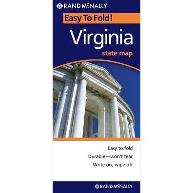 Cover for Rand Mcnally · Rand Mcnally Easy to Fold: Virginia (Laminated) (Easyfinder S) (Landkarten) [Map edition] (2011)