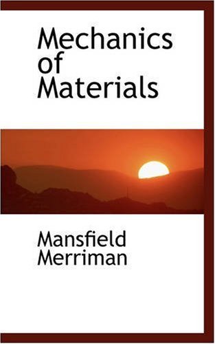 Cover for Mansfield Merriman · Mechanics of Materials (Taschenbuch) (2008)