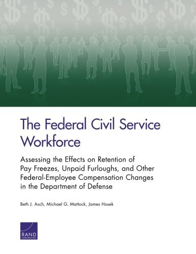 Cover for Beth J. Asch · The Federal Civil Service Workforce: Assessing the Effects on Retention of Pay Freezes, Unpaid Furloughs, and Other Federal-Employee Compensation Changes in the Department of Defense (Taschenbuch) (2014)