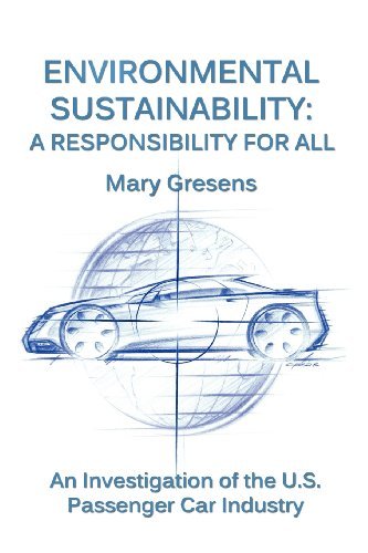 Cover for Mary Gresens · Environmental Sustainability: a Responsibility for All (Paperback Book) (2012)