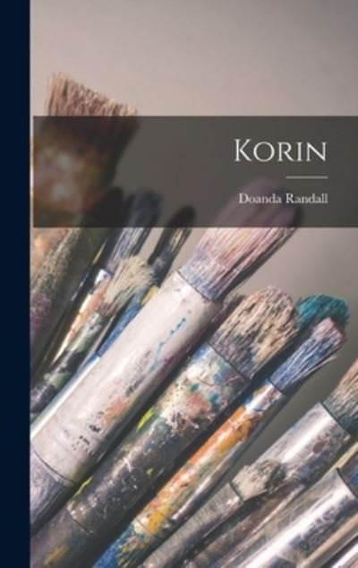 Cover for Doanda Randall · Korin (Hardcover bog) (2021)