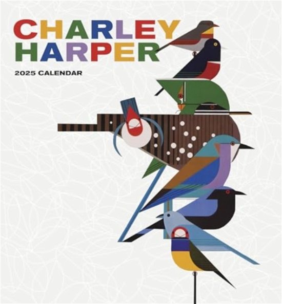 Charley Harper 2025 Mini Wall Calendar - Charley Harper - Bøker - Pomegranate - 9781087509853 - 15. august 2024