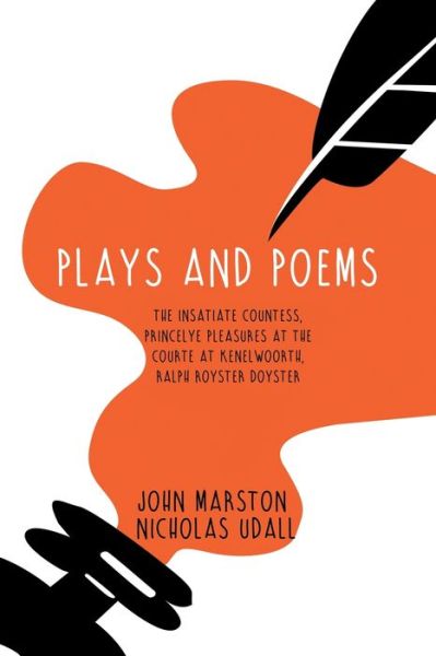 Cover for John Marston · Plays and Poems (Taschenbuch) (2021)