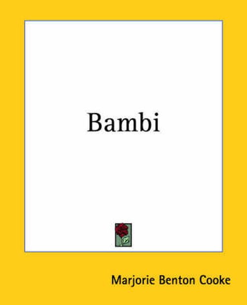 Cover for Marjorie Benton Cooke · Bambi (Paperback Book) (2004)