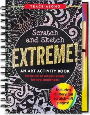 Cover for Inc. Peter Pauper Press · Scratch &amp; Sketch Extreme (Hardcover Book) (2018)